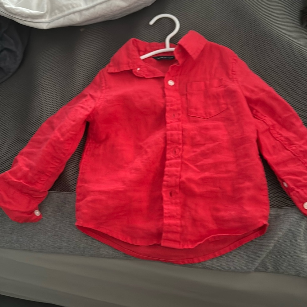 Janie and Jack Long Sleeve Polo